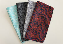 Load image into Gallery viewer, Paisley Singles Pocket Squares
