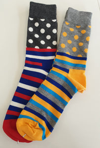Polka Stripes Socks