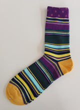 Load image into Gallery viewer, Striped Mix Socks
