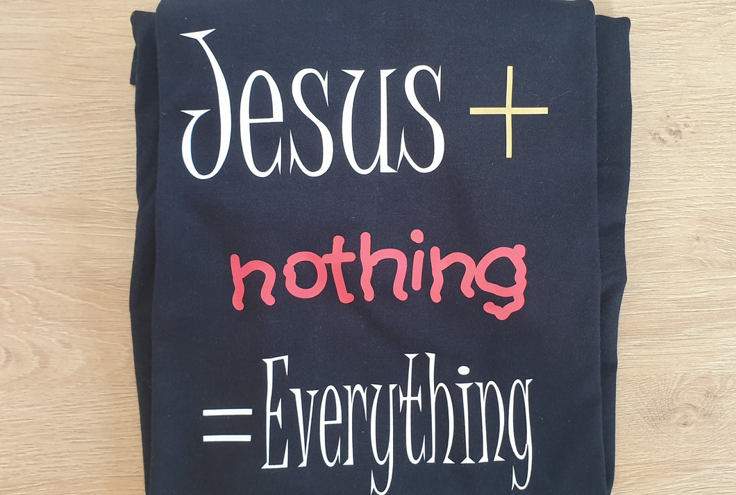 Jesus + nothing