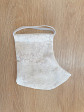 Load image into Gallery viewer, Cream 3 in 1 Headwrap with Mask Set