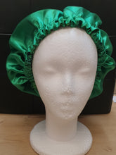 Load image into Gallery viewer, Green 3 in 1 Headwrap with Mask Set
