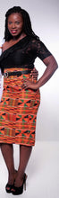 Load image into Gallery viewer, Kente Pencil Skirt
