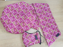 Laden Sie das Bild in den Galerie-Viewer, Fuschsia-ristica Headwrap Set