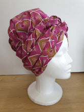 Laden Sie das Bild in den Galerie-Viewer, Fuschsia-ristica Headwrap Set