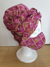 Laden Sie das Bild in den Galerie-Viewer, Fuschsia-ristica Headwrap Set