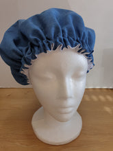 Load image into Gallery viewer, Denim Down Headwrap Set
