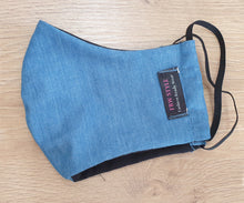 Afbeelding in Gallery-weergave laden, Denim Down Headwrap Set