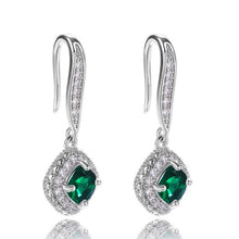 Load image into Gallery viewer, Huitan Square Drop Earrings
