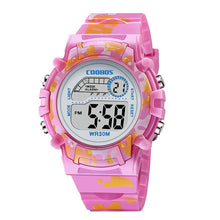 Load image into Gallery viewer, COOBOS Camouflage Kids Watch