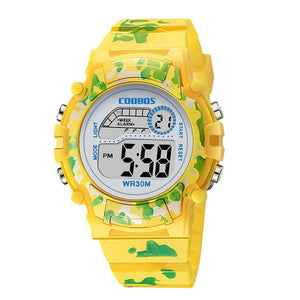COOBOS Camouflage Kids Watch