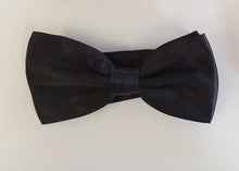 Load image into Gallery viewer, Black Styles Silk Bow Ties
