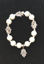 Load image into Gallery viewer, Talisman Hand Charm Bracelet
