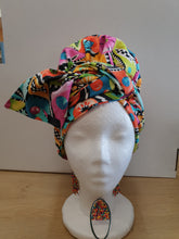 Cargar imagen en el visor de la galería, Tropical Gal Headwrap Set
