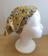 Load image into Gallery viewer, Soccer Beanie Bonnets with Satin Lining

