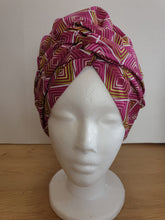 Load image into Gallery viewer, Fuschsia-ristica Headwrap Set
