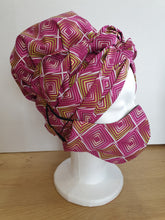Charger l&#39;image dans la galerie, Fuschsia-ristica Headwrap Set
