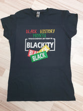 Laden Sie das Bild in den Galerie-Viewer, BHM Blackity T shirt
